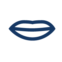 picture of lips that are blue
